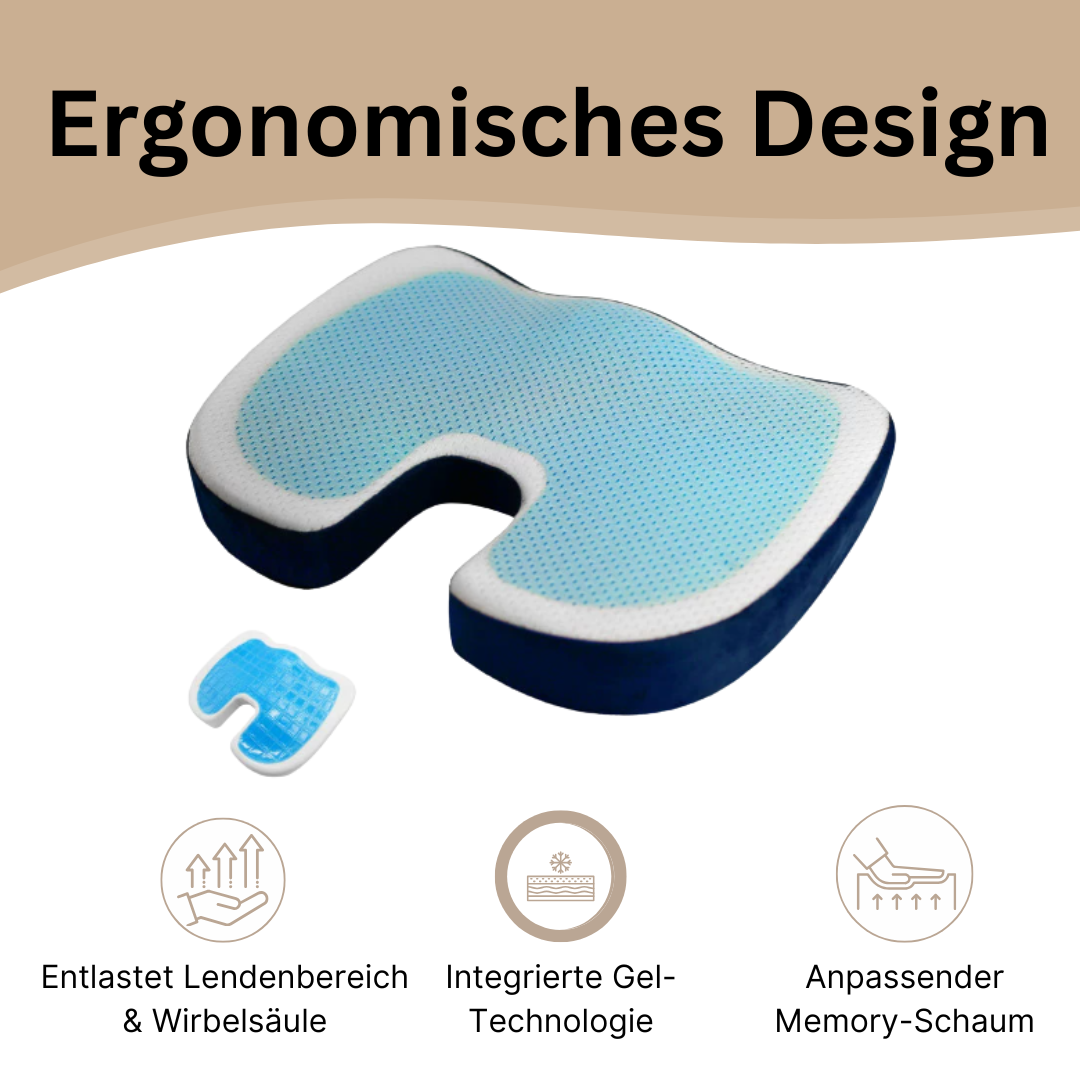 Ergonomisches Sitzkissen